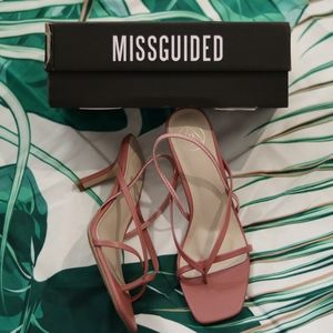 Mocha Mid Heel Slingbacks